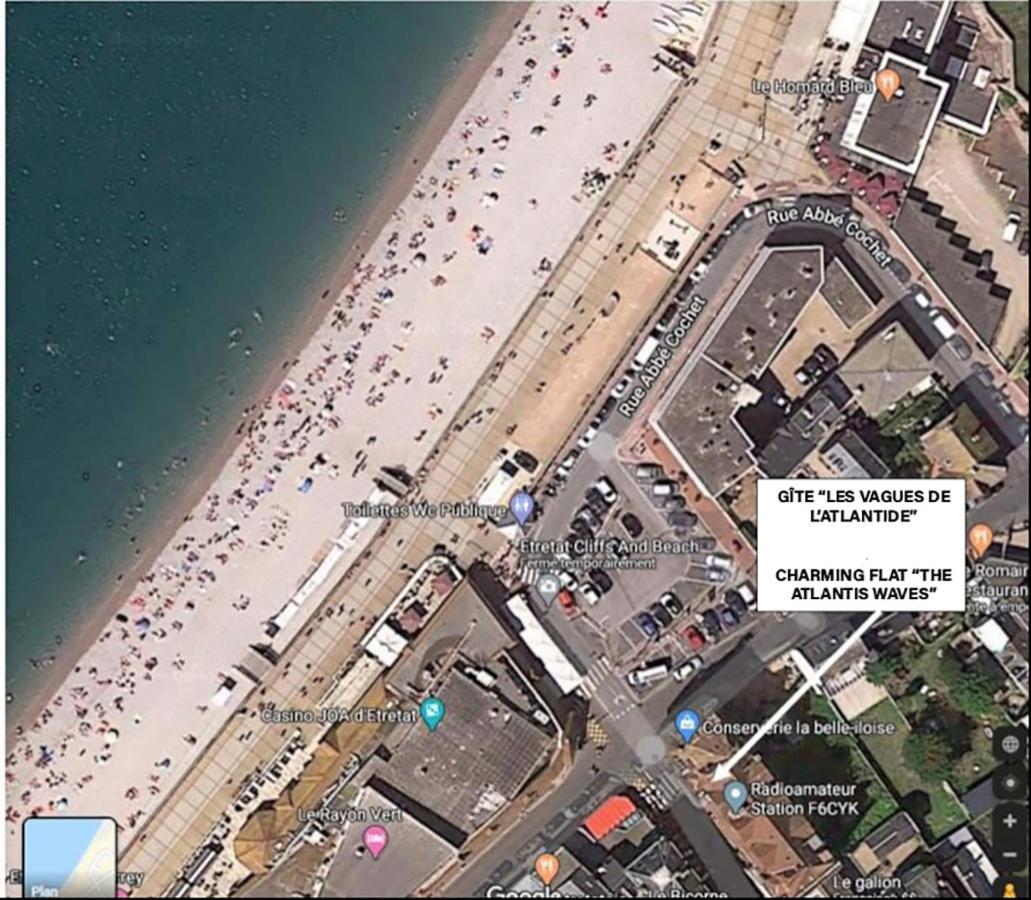 Etretat - Centre Plage - Gite Les Vagues De L'Atlantide 外观 照片